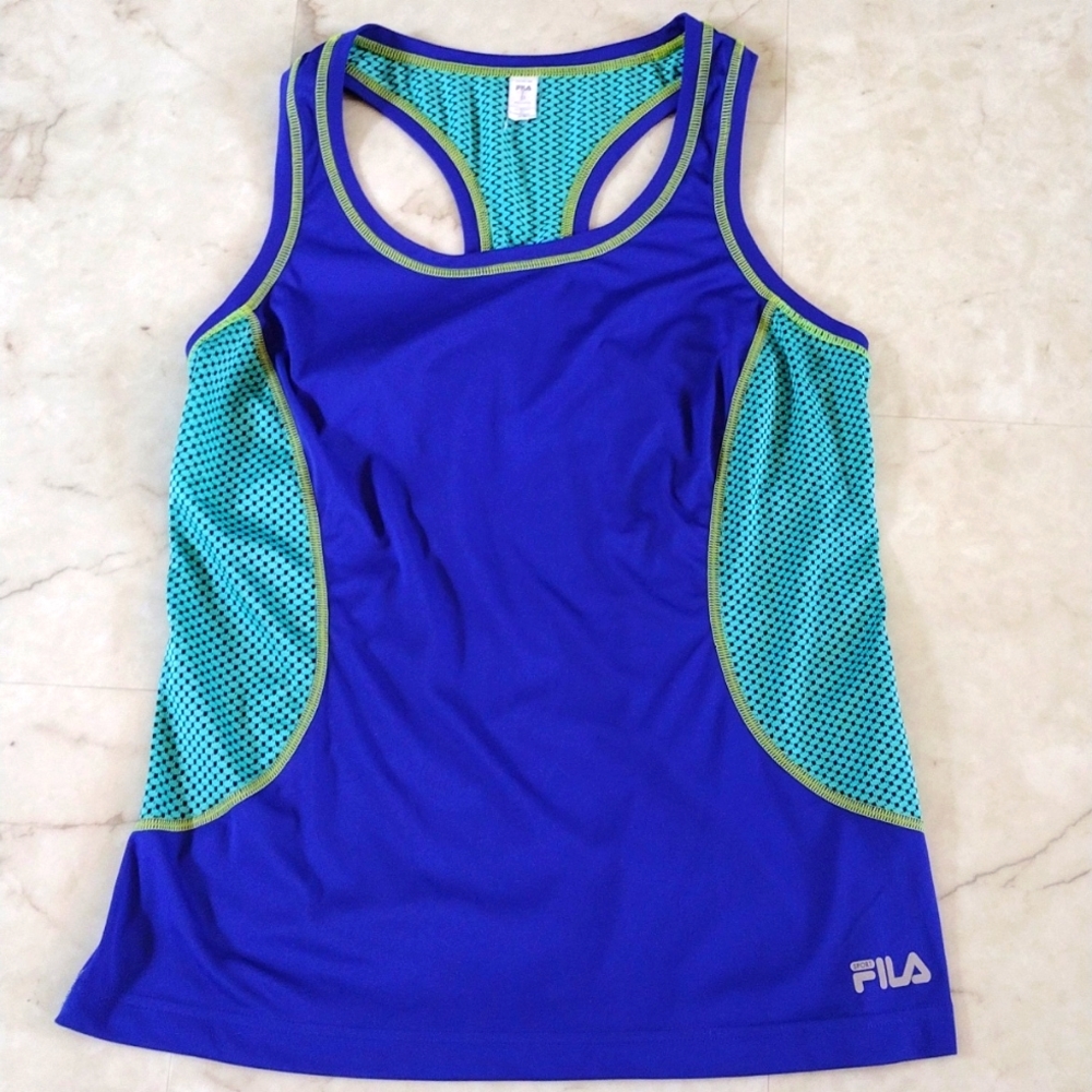 Fila sport performance running tank top.